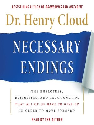 cover image of Necessary Endings